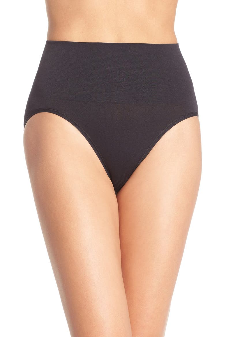 'Nici' Shaping Briefs, Main, color, BLACK
