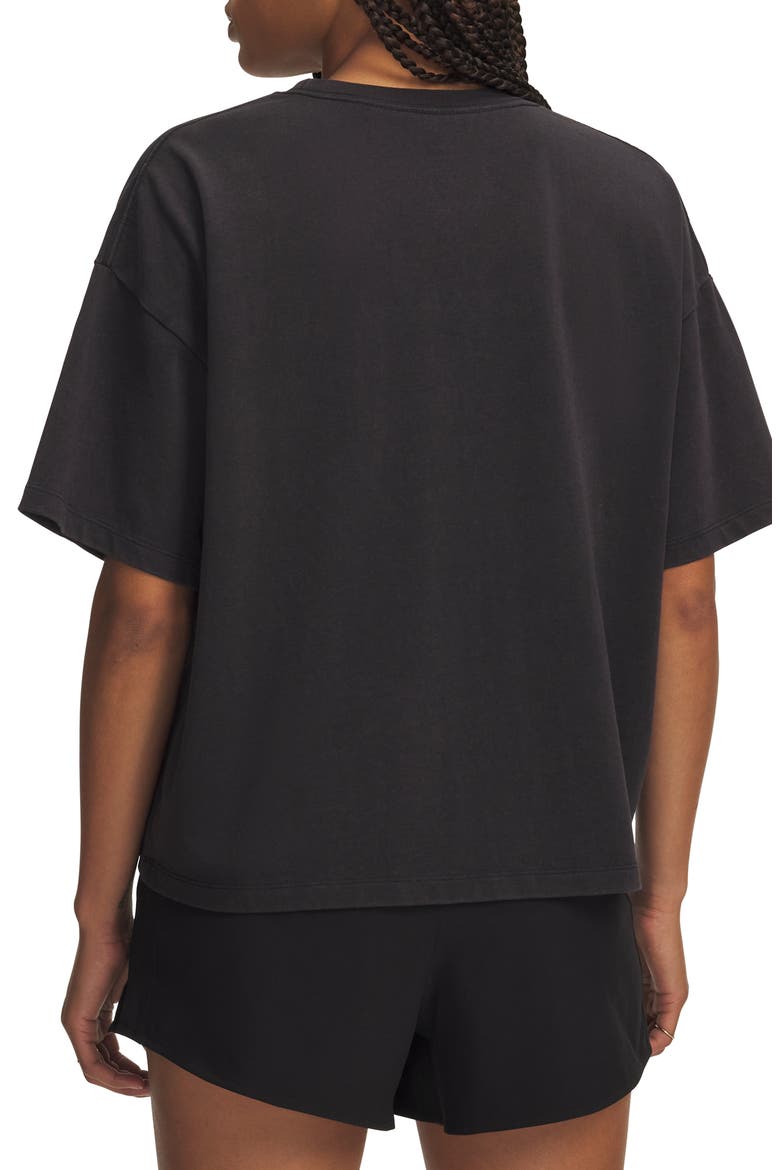 Boxy Wordmark T-Shirt, Alternate, color, 001 BLACK