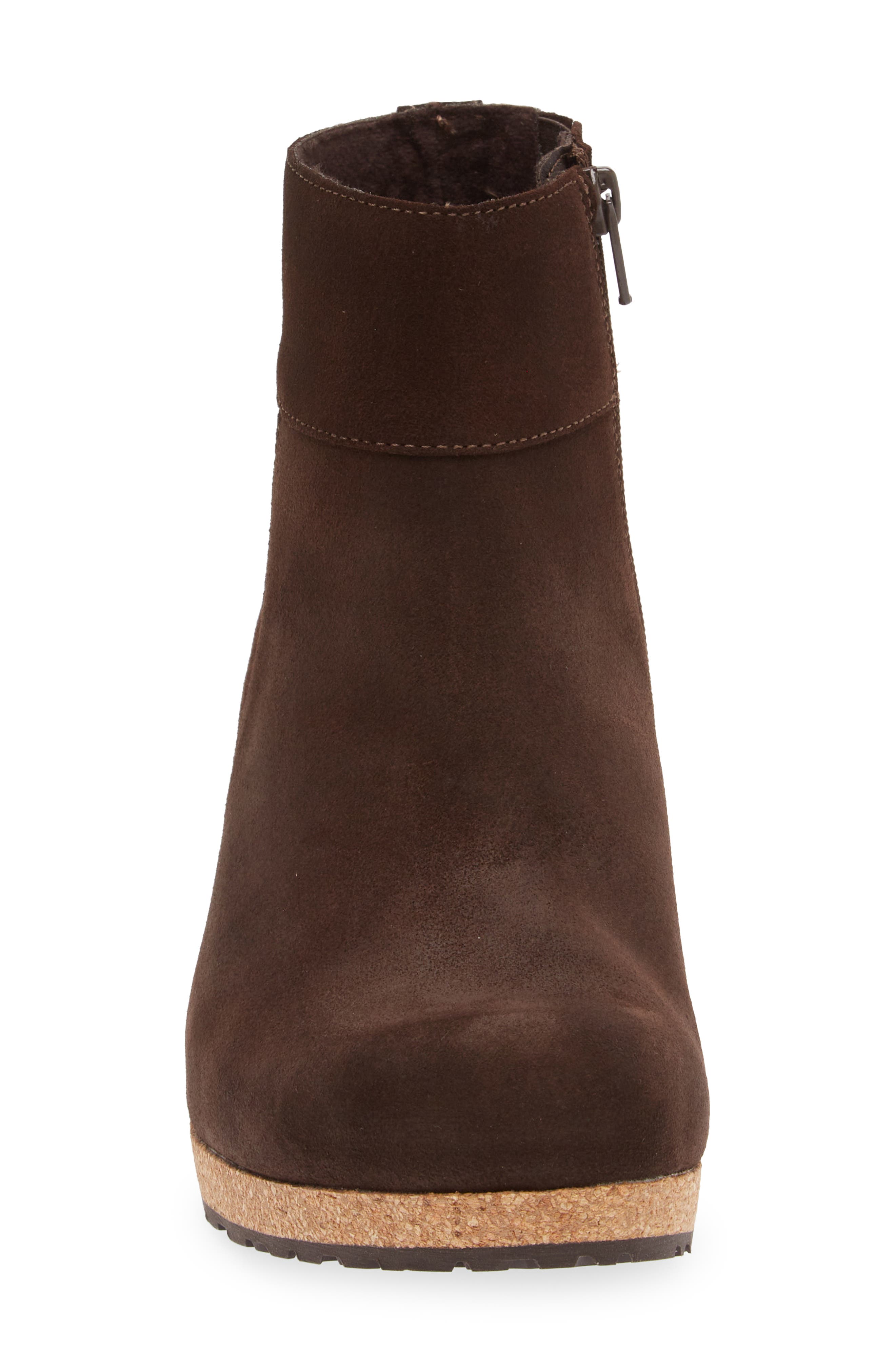 Papillio by Birkenstock Ebba Wedge Bootie, Alternate, color, ROAST