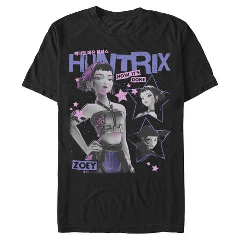 Men's KPop Demon Hunters Pop Star Huntrix Zoey  Graphic T-Shirt