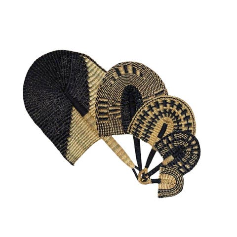 Quintet Ghanaian Fans - Set of 5