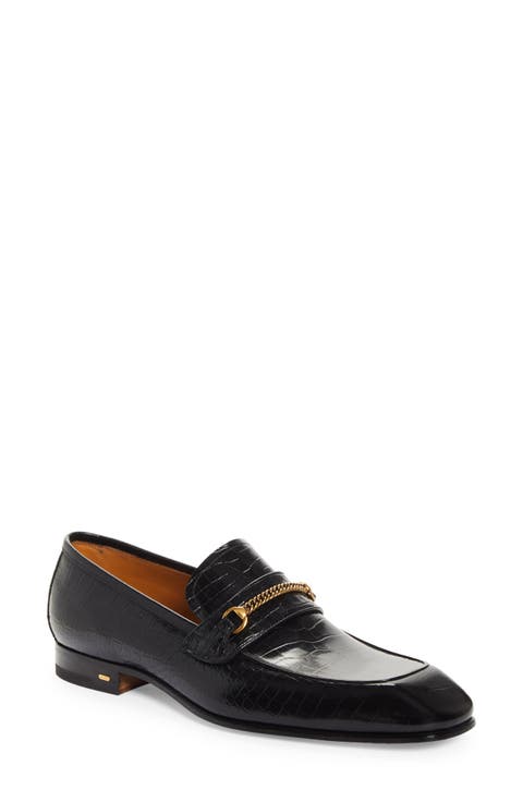 Bailey Chain Detail Loafer (Men)