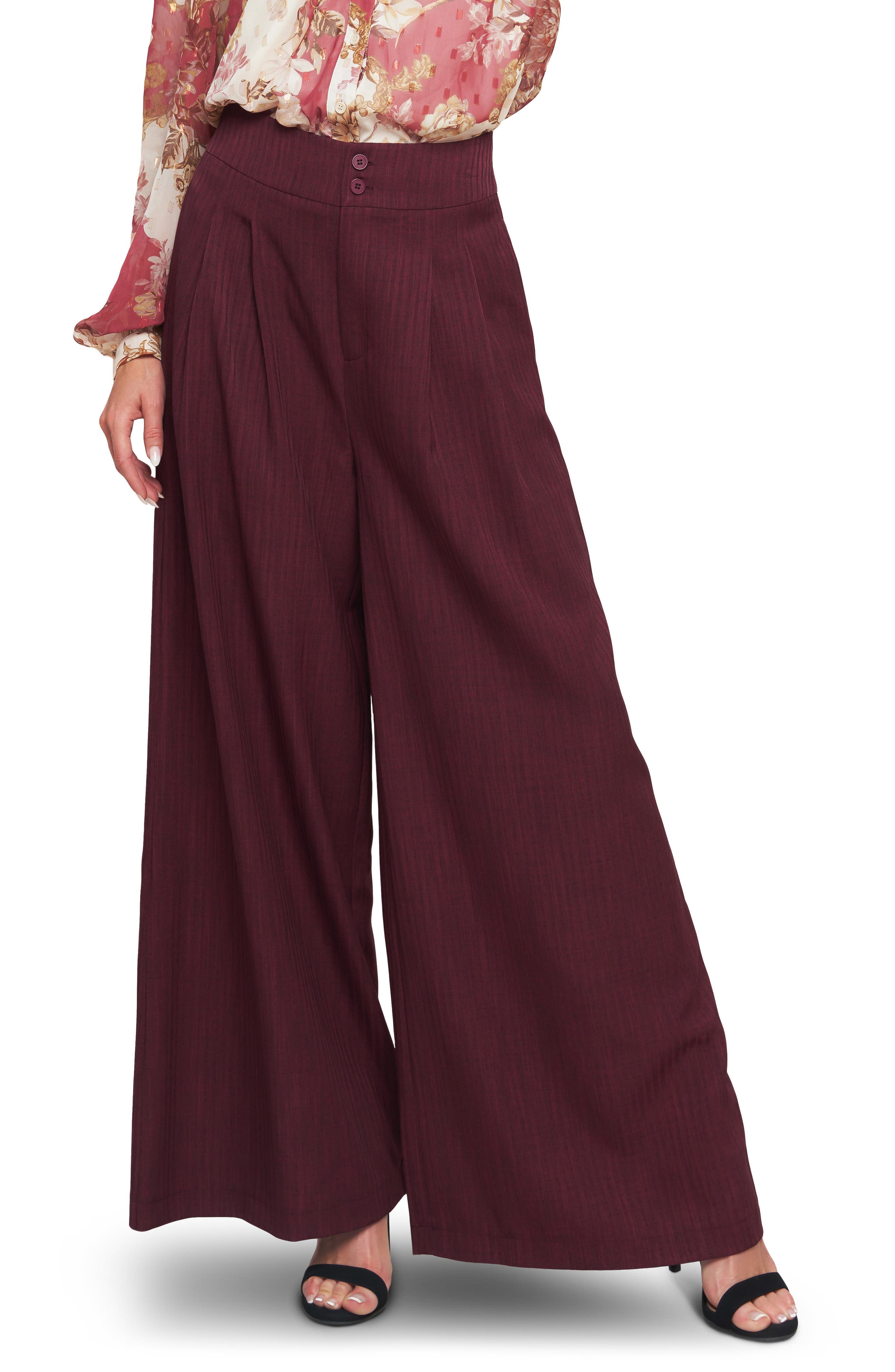 FLYING TOMATO High Waist Wide Leg Pants