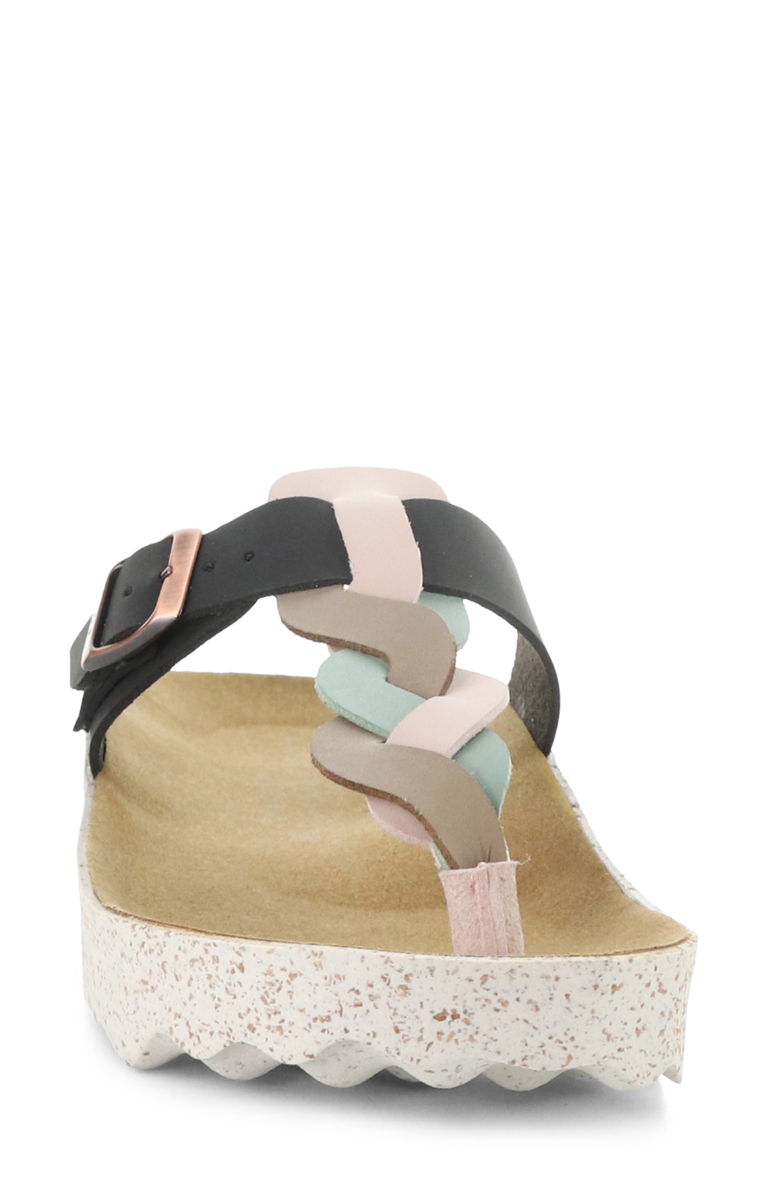 Asportuguesas by Fly London Cardi Flip Flop, Alternate, color, Black Multi