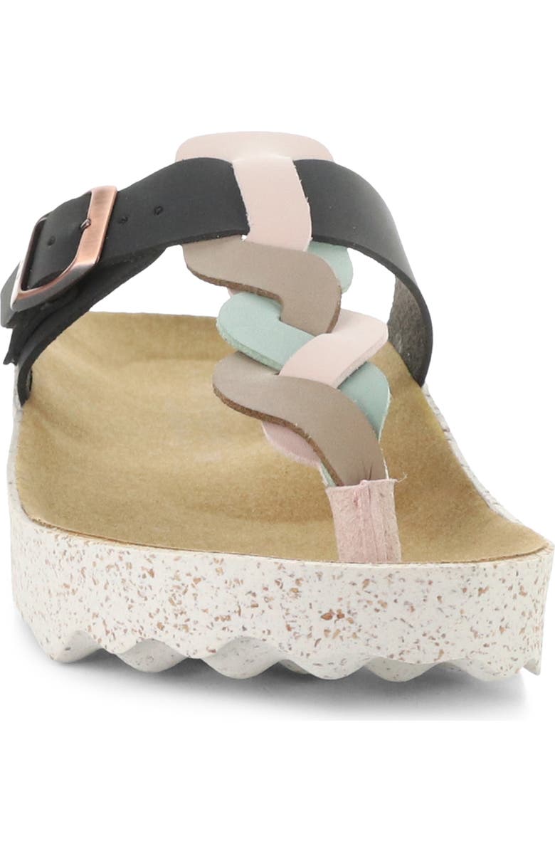 Asportuguesas by Fly London Cardi Flip Flop, Alternate, color, Black Multi