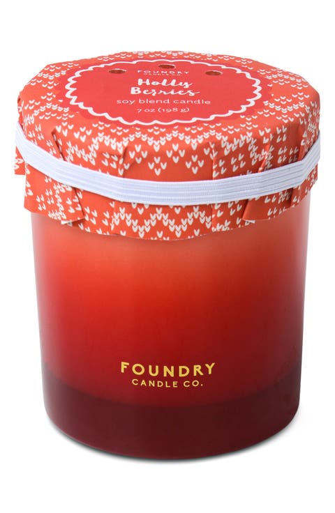 Balsam & Pine Ombre Glass Candle