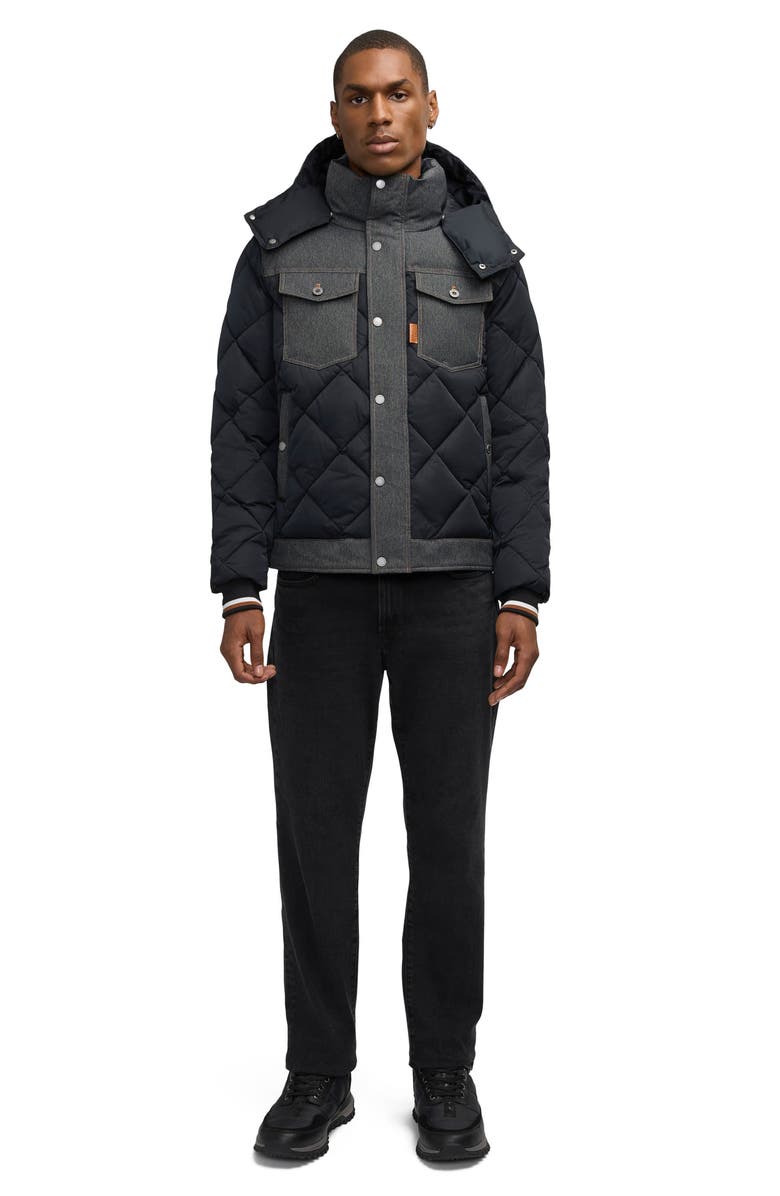 Scotch & Soda Oren Water Repellent Hooded Puffer Jacket, Alternate, color,