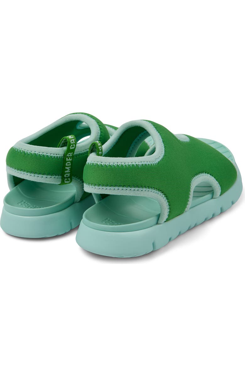 Camper Kids' Oruga Sandal, Alternate, color, Bright Green