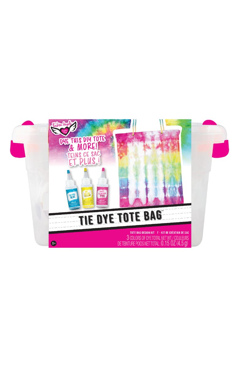 Fashion Angels Tie Dye Tote Design Kit, Main, color, 