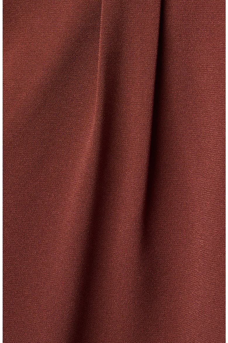 Hailey Button-Up Shift Shirtdress, Alternate, color, CHOCOLATE