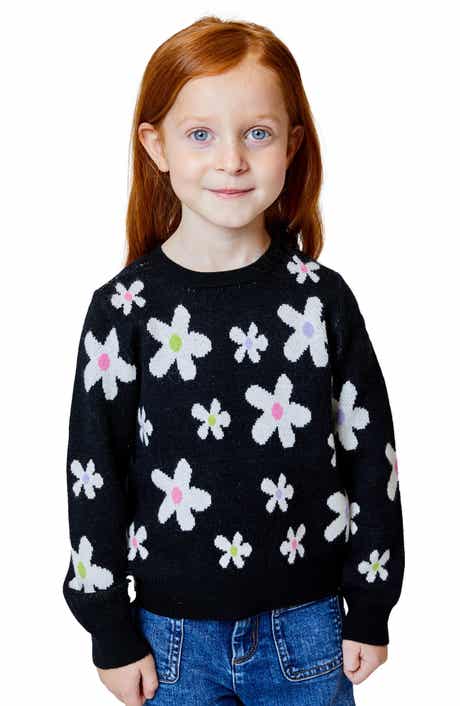 Design History Kids' Floral Sweater