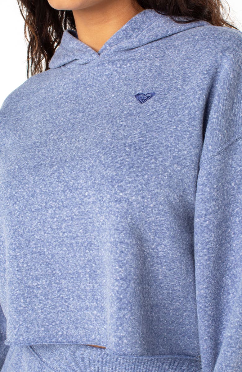 Roxy Afternoon Hike Crop Hoodie, Alternate, color, Coastal Fj