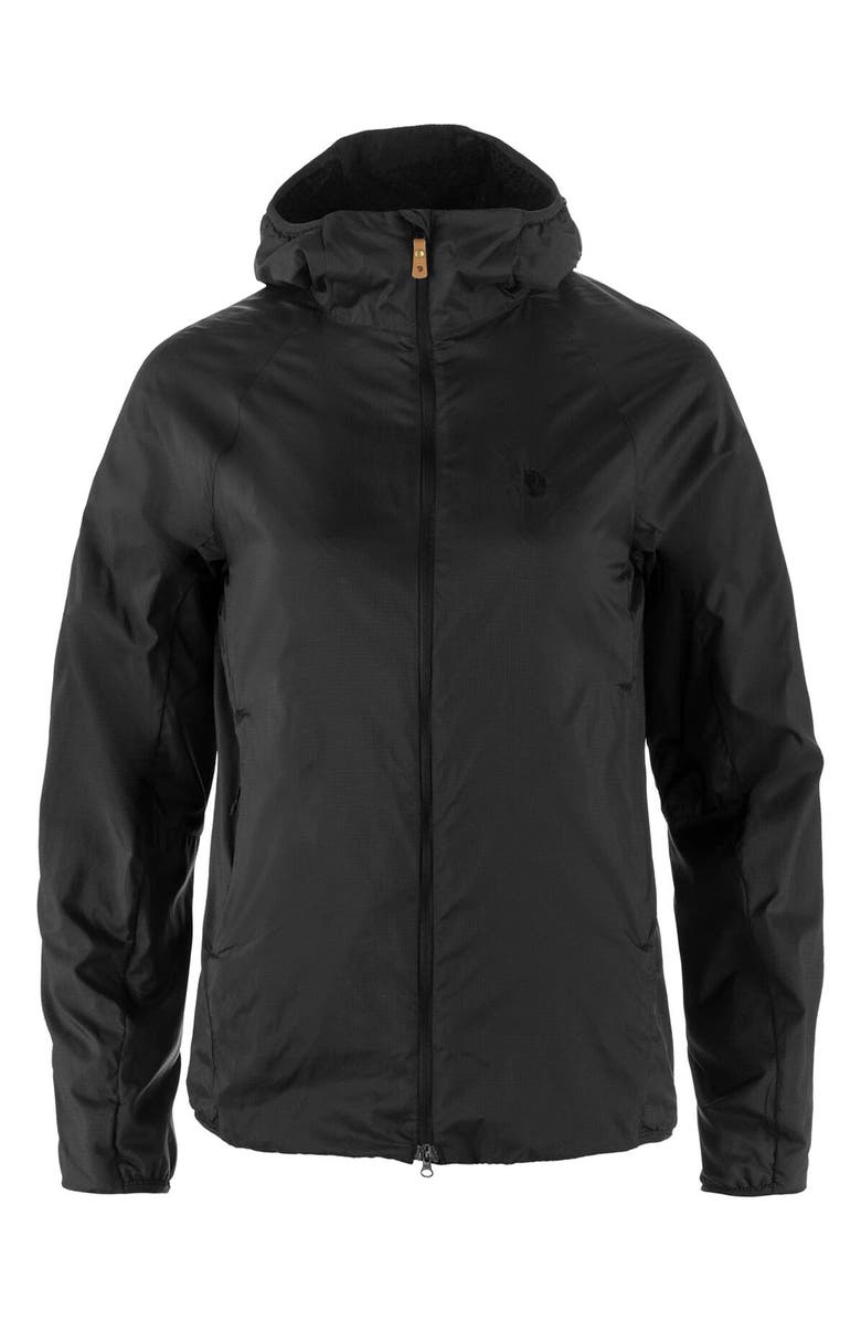 Fjällräven Keb Thermal Wind Jacket, Alternate, color, Black