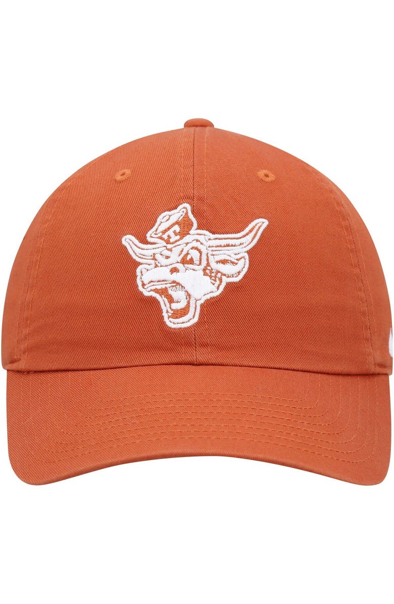 Nike Men's Nike Burnt Orange Texas Longhorns Heritage86 Logo Performance Adjustable Hat, Alternate, color, 