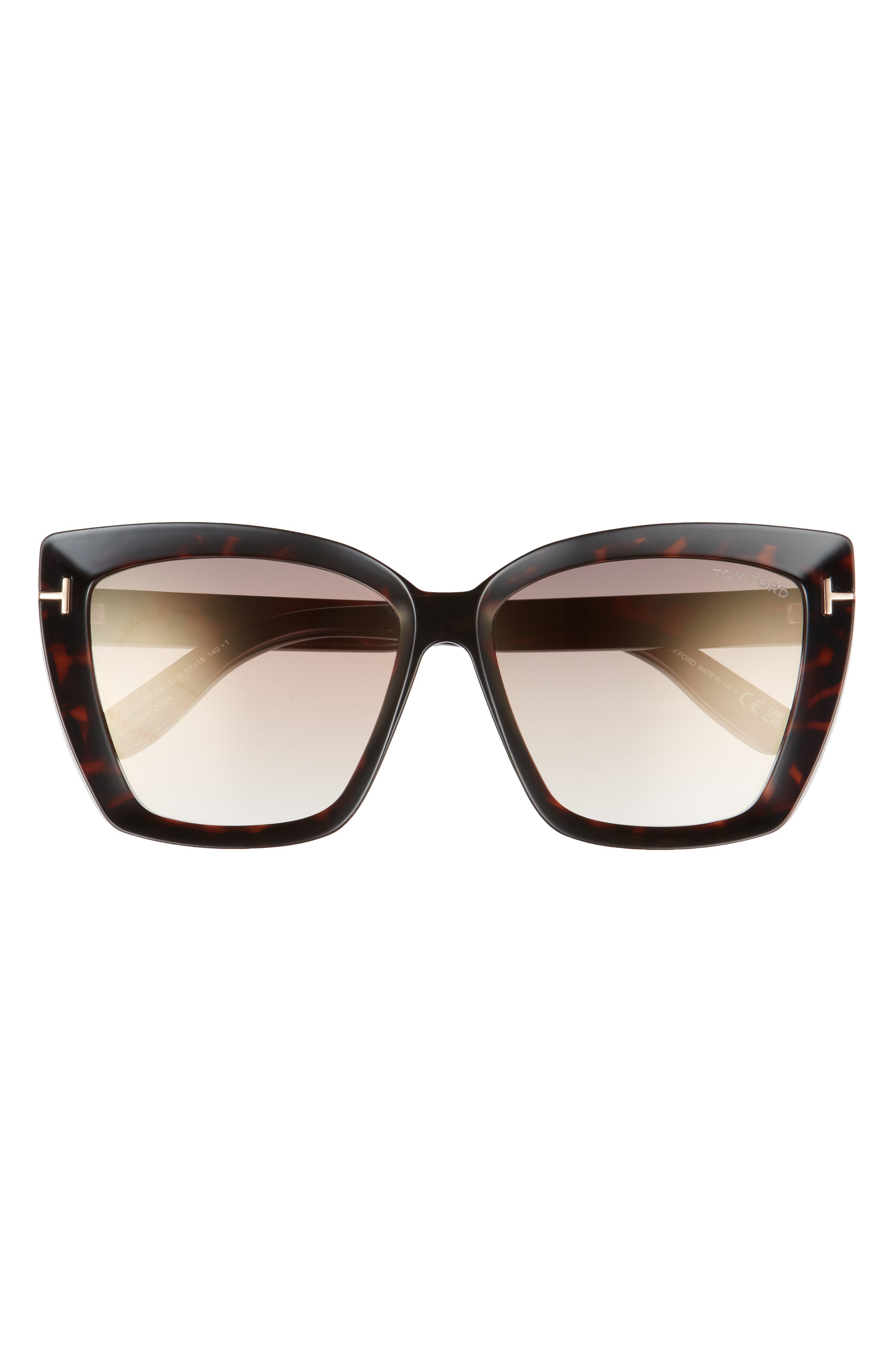 TOM FORD Scarlet-02 57mm Square Sunglasses