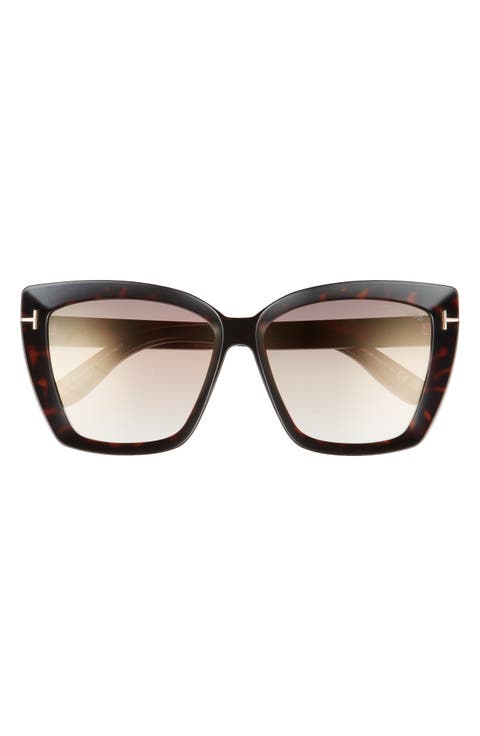 Scarlet-02 57mm Square Sunglasses