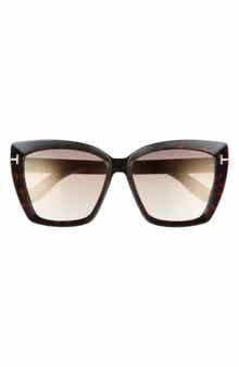 Scarlet-02 57mm Square Sunglasses