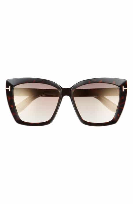 TOM FORD Scarlet-02 57mm Square Sunglasses