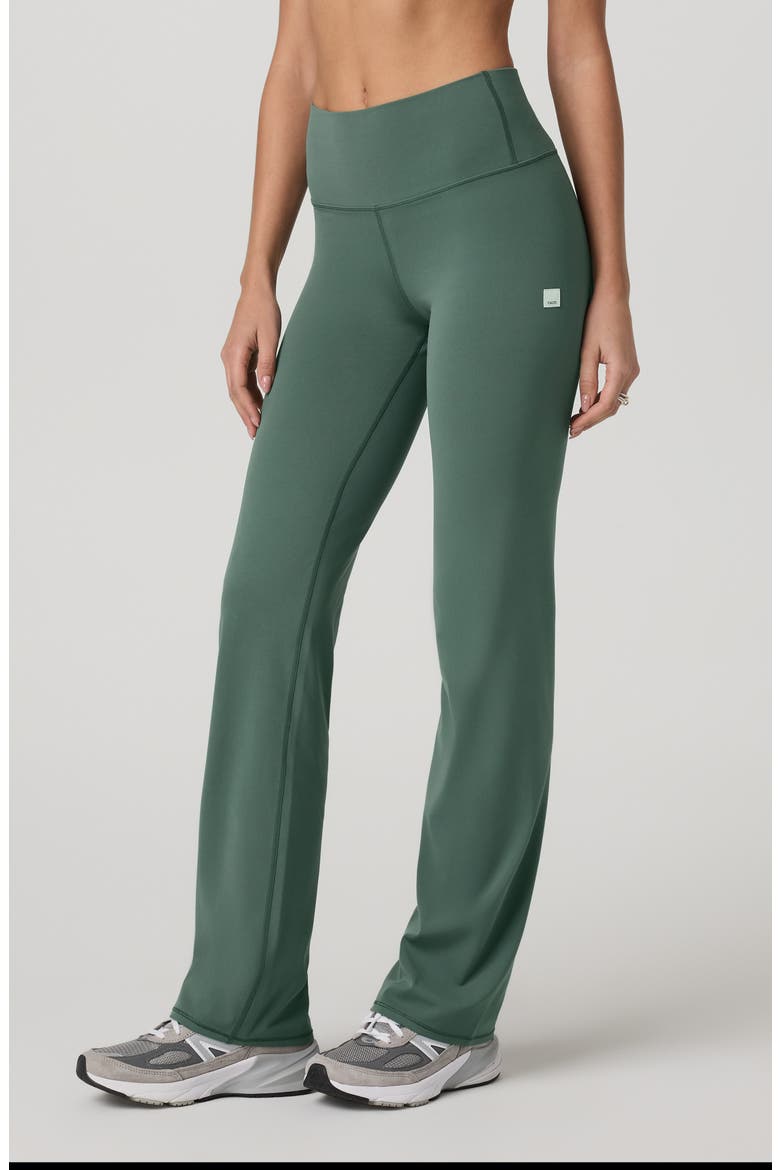AllTheFeels™ High Waist Straight Leg Slim Pants, Alternate, color, AGATE GREEN