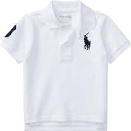 Ralph Lauren Mesh Sleeve Cotton Polo
