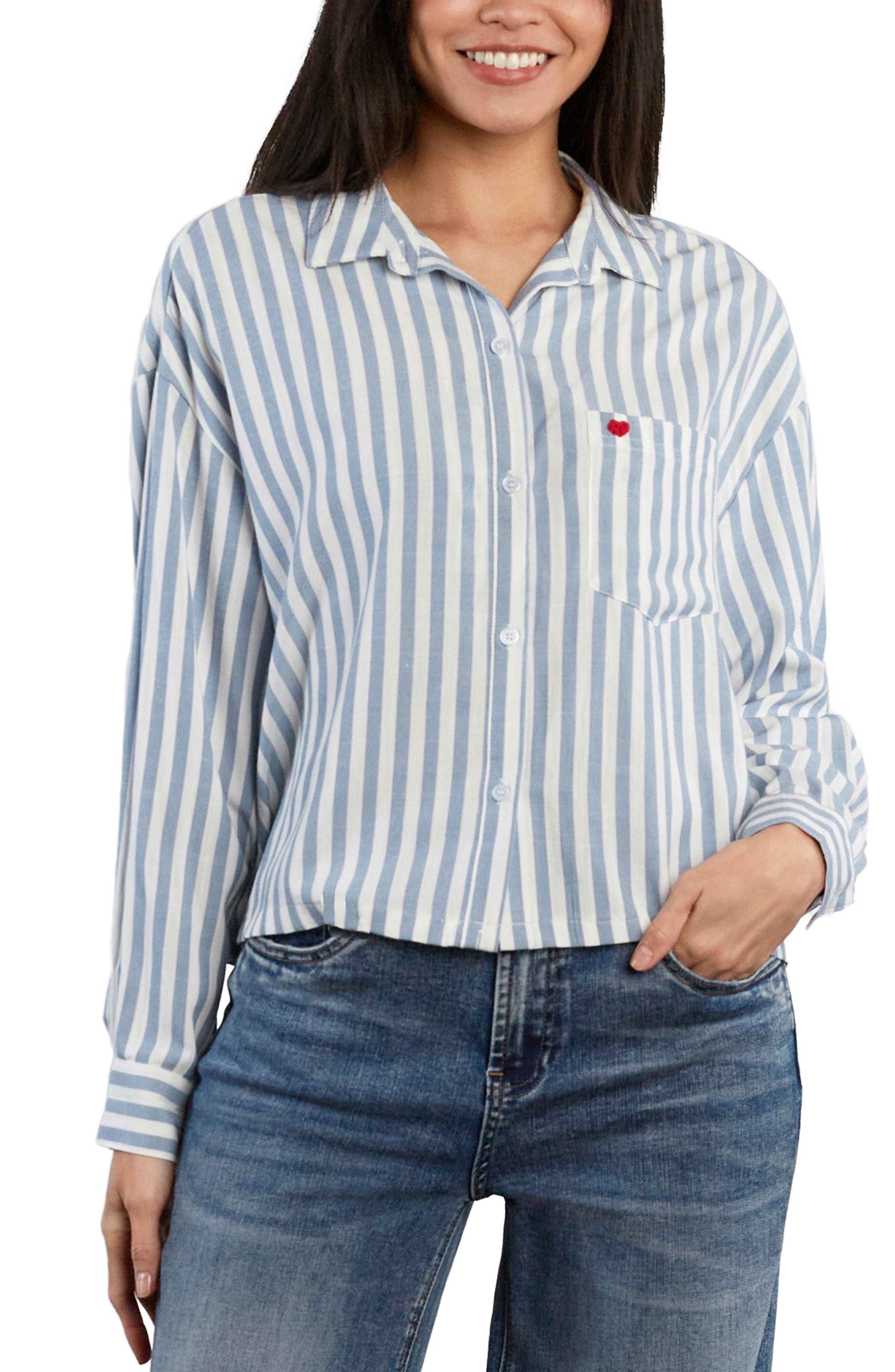 selected BLUE POP STRIPE