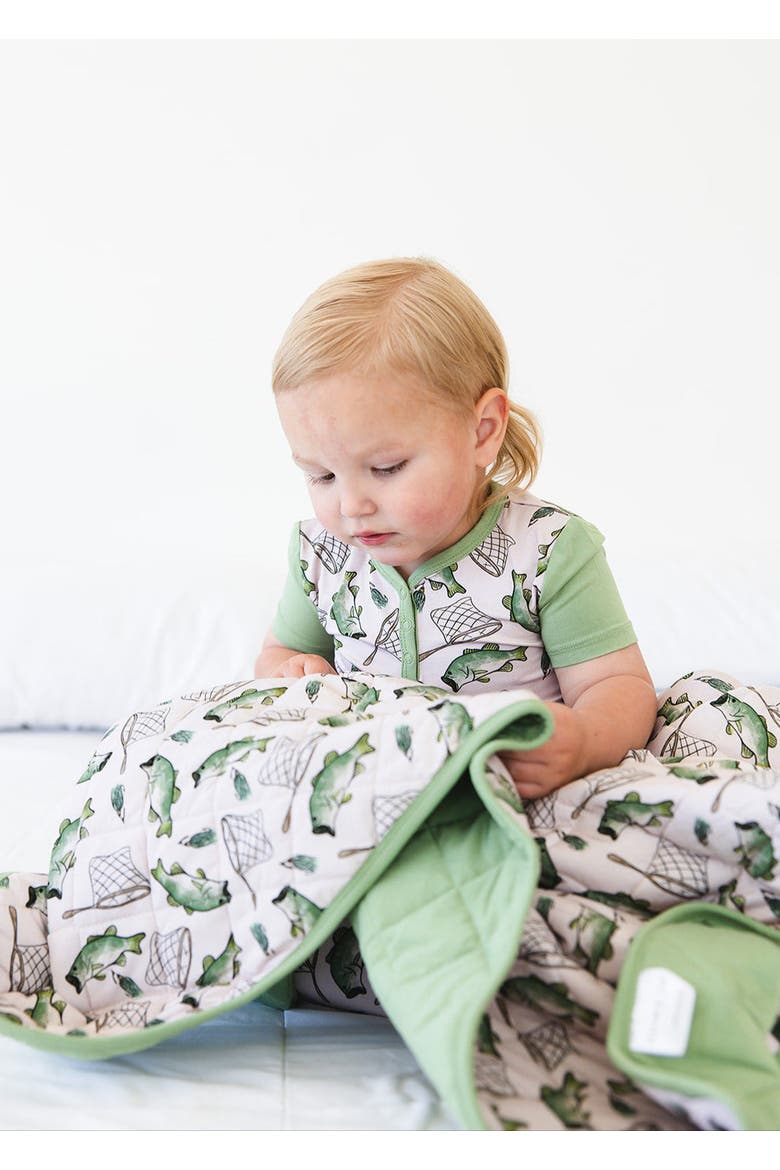 Double Sided Quilt, Alternate, color, Green