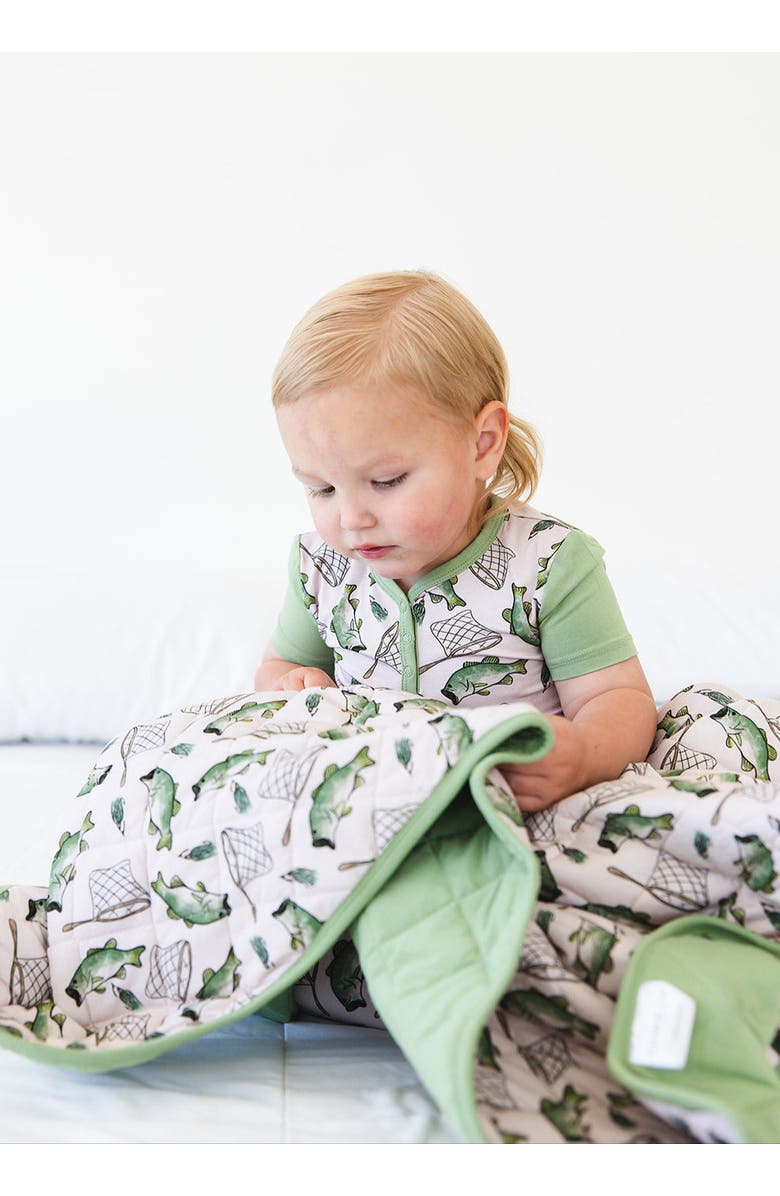 Charlie Lou Baby<sup>®</sup> Double Sided Quilt, Alternate, color, Green