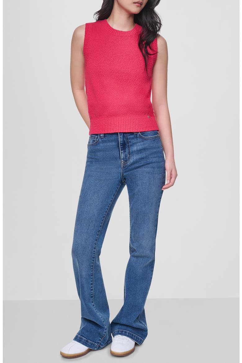 Sleeveless Sweater Tank, Alternate, color, PUNCH