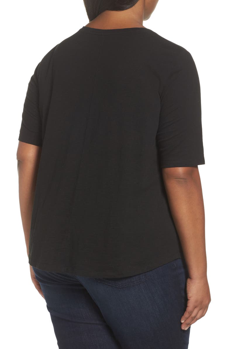 Eileen Fisher Crewneck Tee, Alternate, color, 
