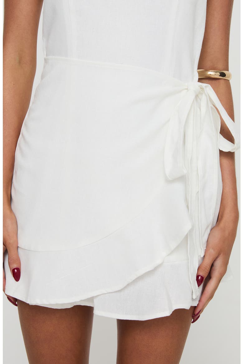 Book Of Love Strapless Minidress, Alternate, color, WHITE