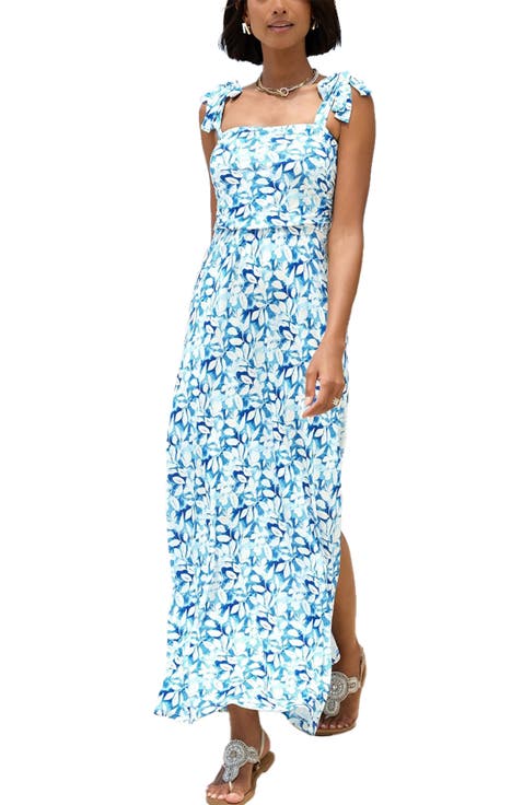 Women's Tie Strap Maxi Dress