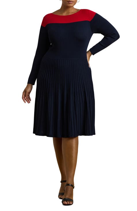 Nordstrom ralph lauren plus size dresses on sale