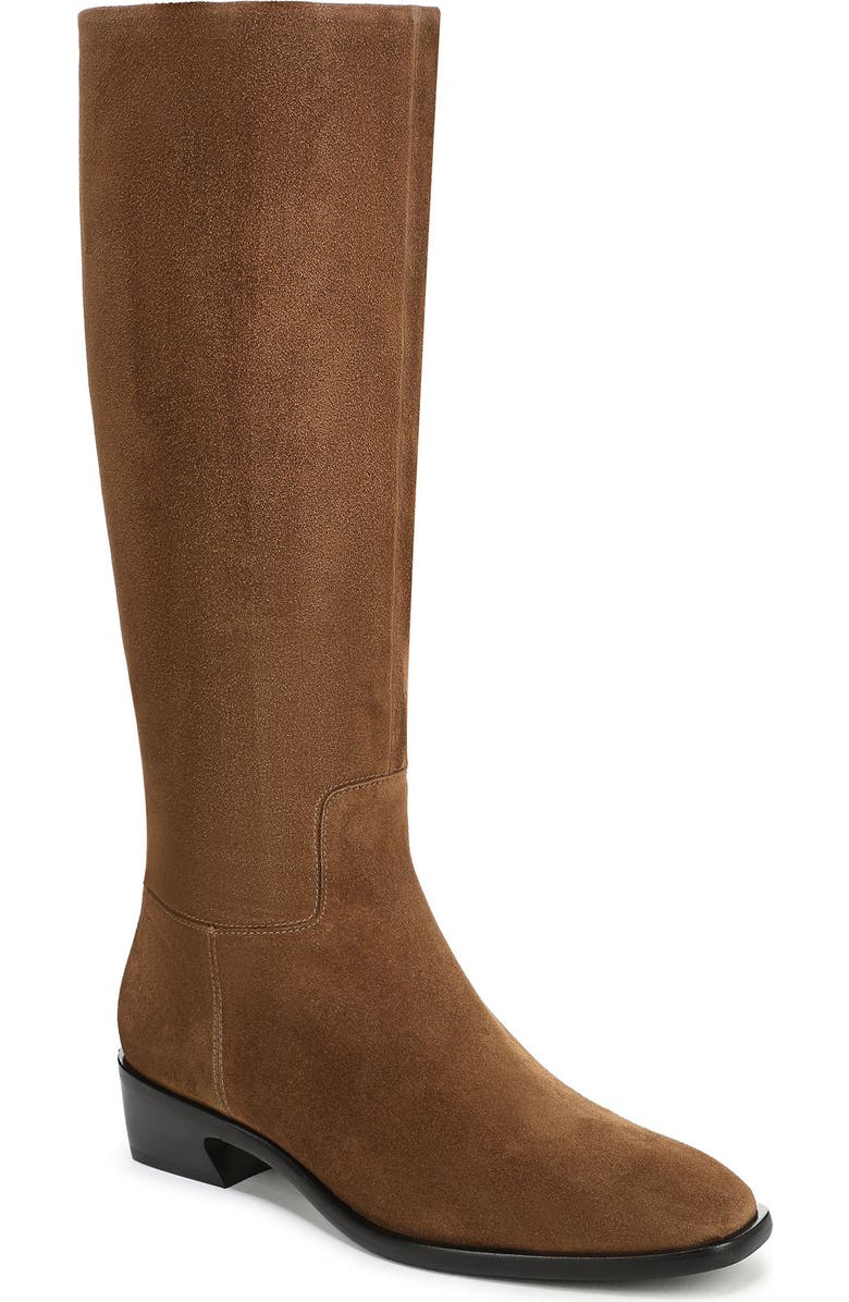 Vince Andes Knee High Riding Boot, Main, color, Elmwood
