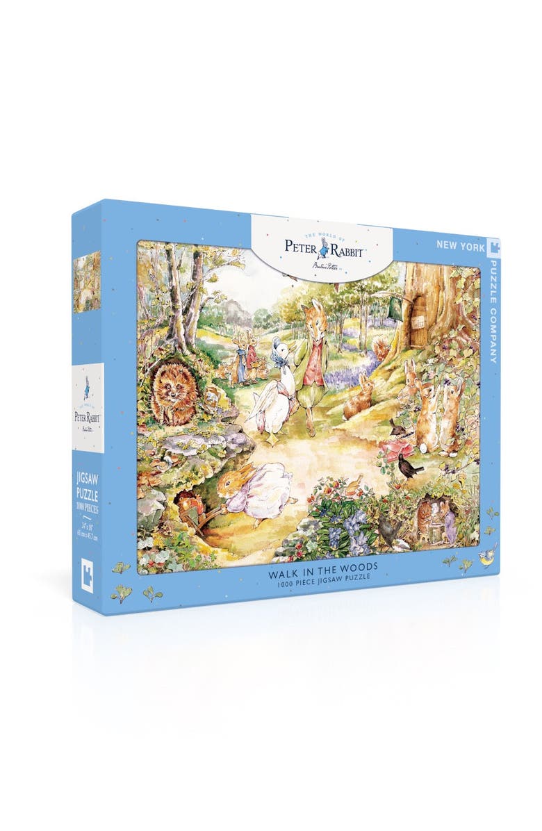NEW YORK PUZZLE COMPANY Walk in the Woods 1000 Piece Puzzle, Alternate, color, NO COLOR