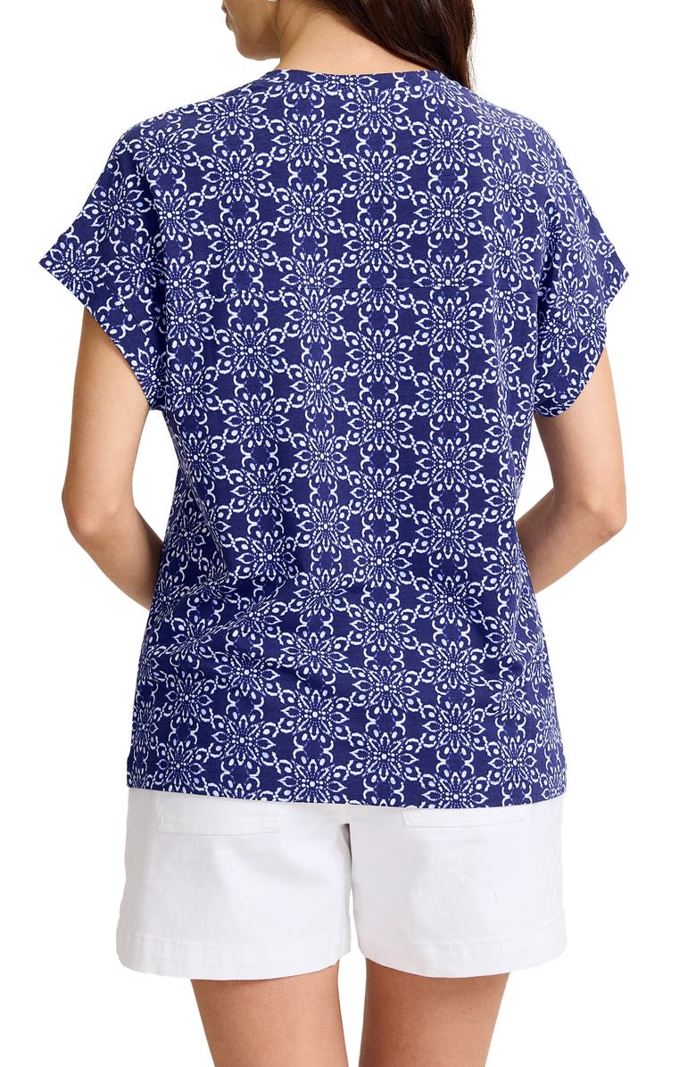 Tommy Bahama Kauai Coastal Tiles Top, Alternate, color, Coastline