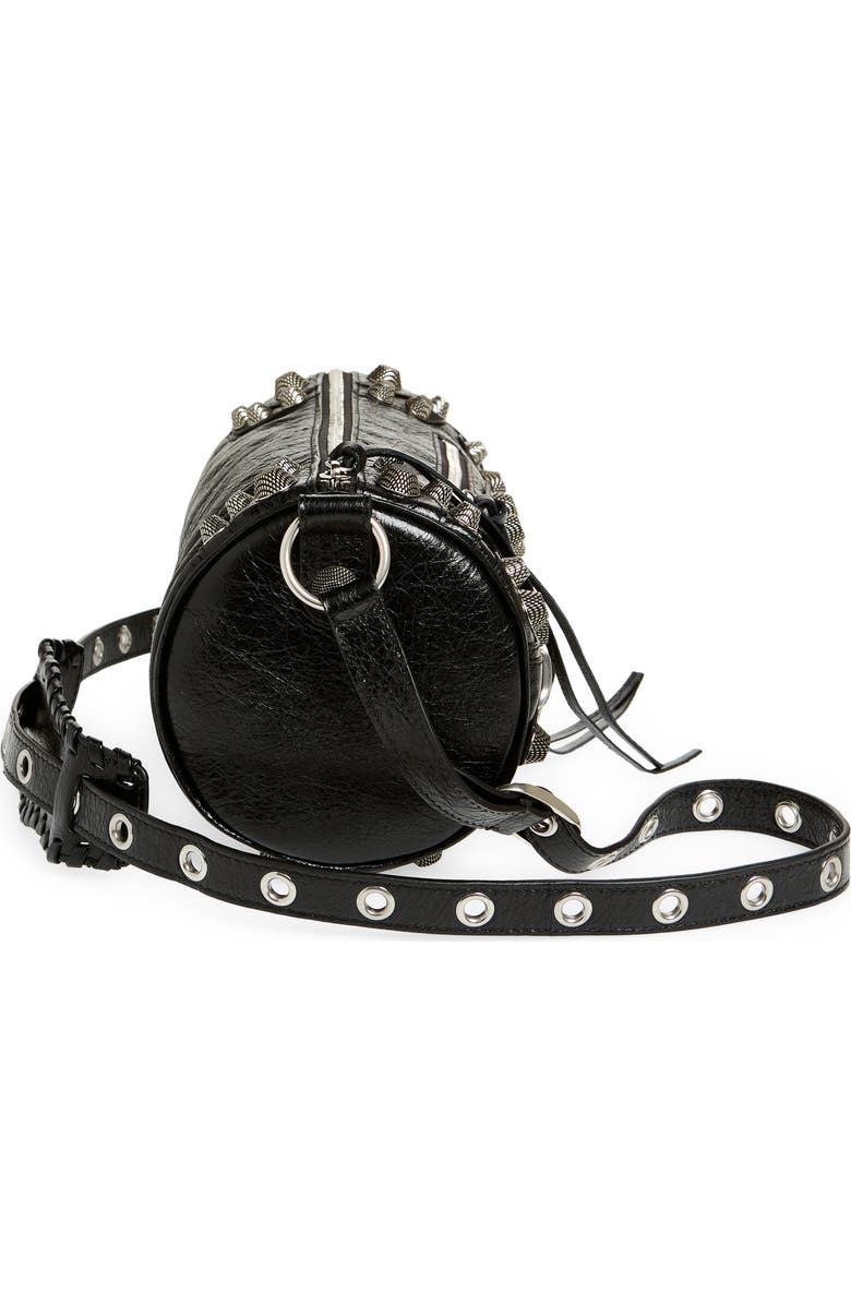 Balenciaga Le Cagole Lambskin Leather Cylinder Crossbody Bag, Alternate, color,
