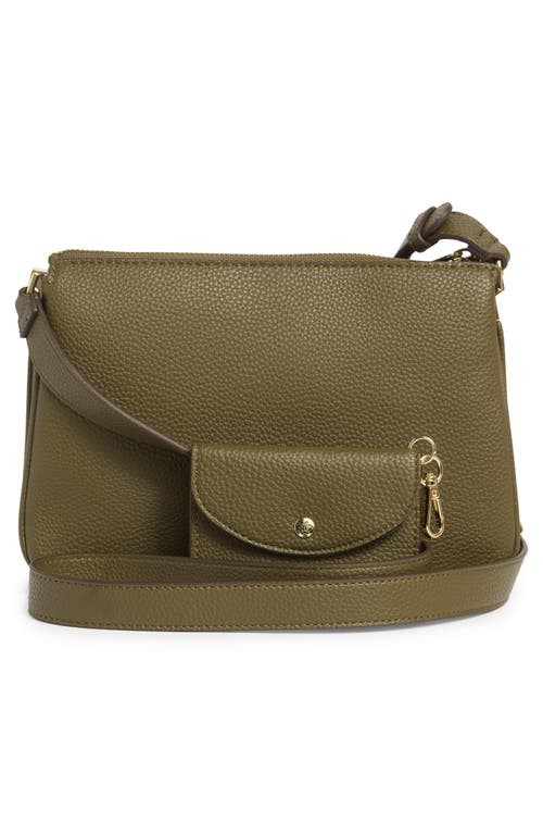Nanette Lepore Triple Section Crossbody Bag In Green