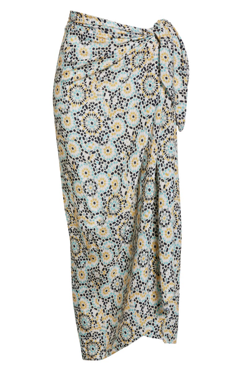 lemlem Telem Sarong, Alternate, color, Tiles Turquoise