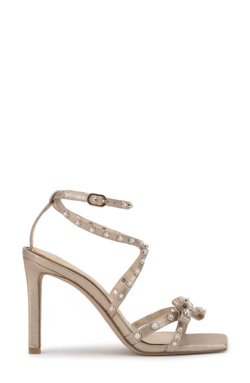 Jessica Simpson Loelva Studded Strappy Sandal In Neutral