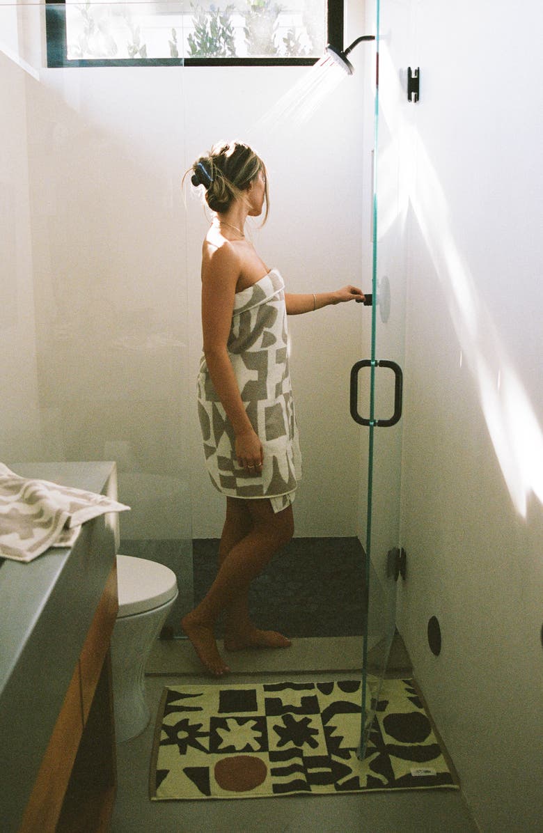 Slowtide Upton Bath Mat, Alternate, color, Black