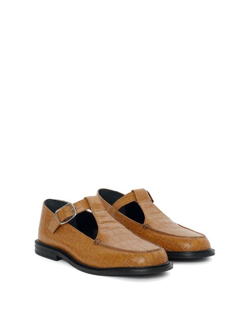 Maguire Gala Faux-croc Mary Jane Flats Women In Dijon