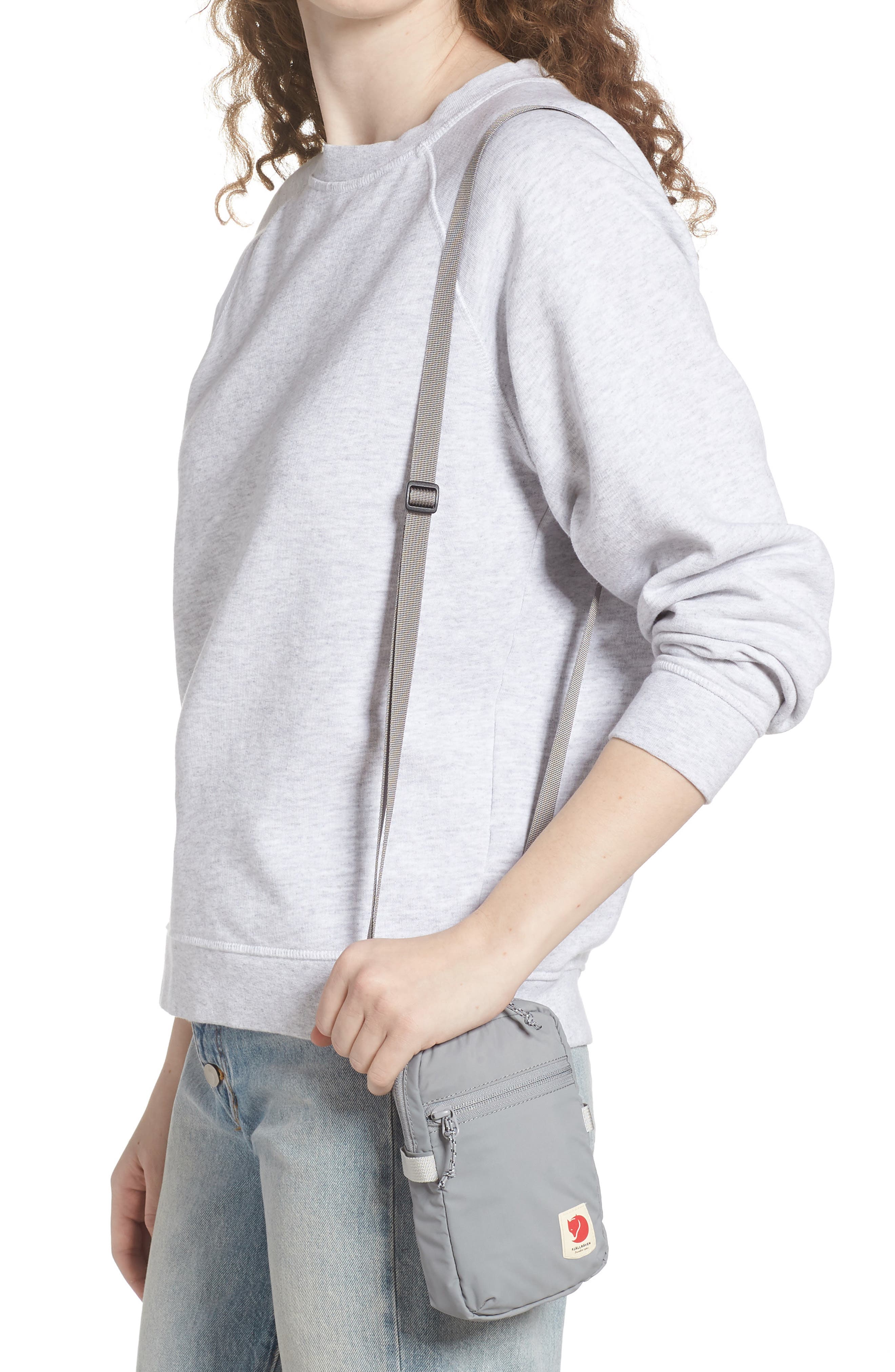 Fjällräven High Coast Convertible Crossbody Bag, Alternate, color, Shark Grey