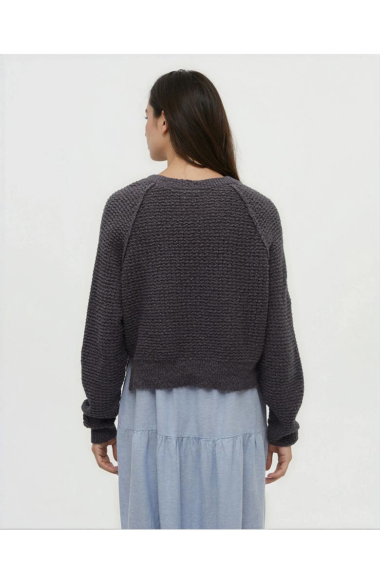 tentree Hart Sweater, Alternate, color, Graphite