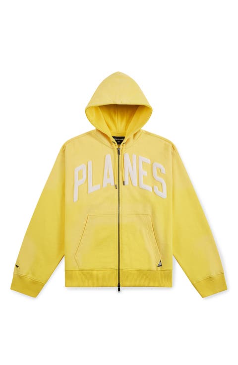 Arched Logo Zip Hoodie