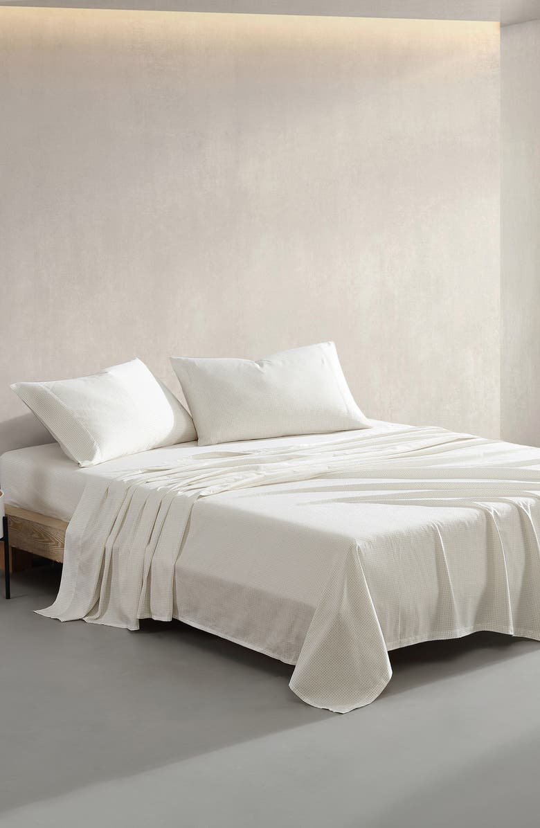 Marimekko Muru 200 Thread Count Organic Cotton Sheet Set, Alternate, color, 