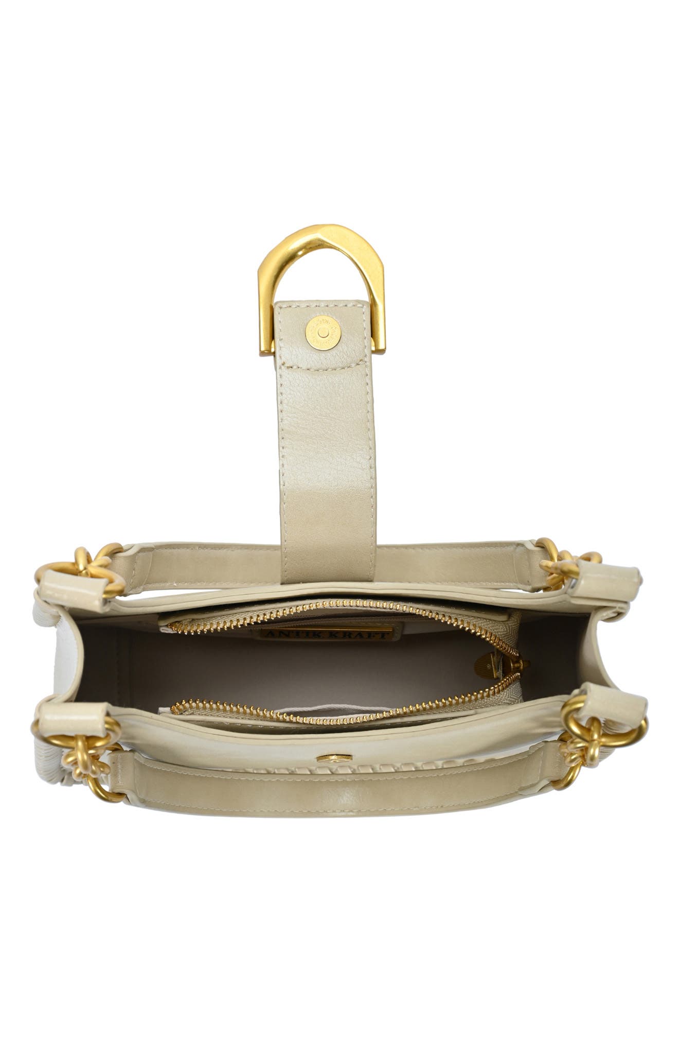 Whipstitch Shoulder Bag, Alternate, color, STONE