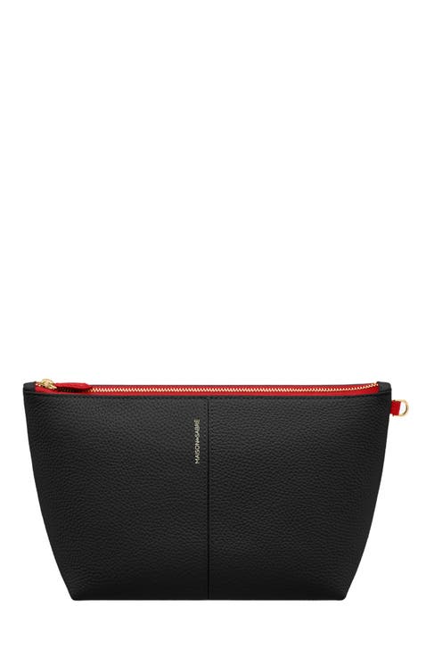 Medium Leather Flaire Pouch