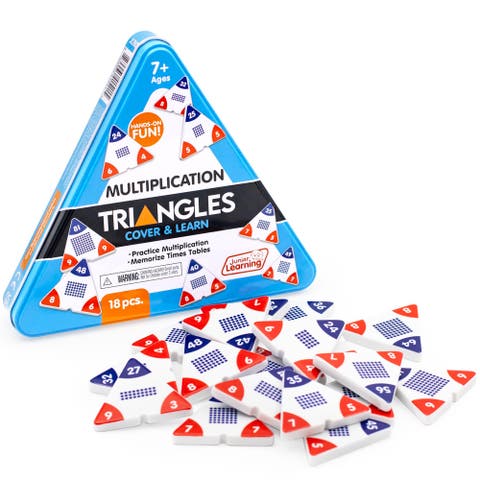 Multiplication Triangles, Cover & Learn, Memorize Equations