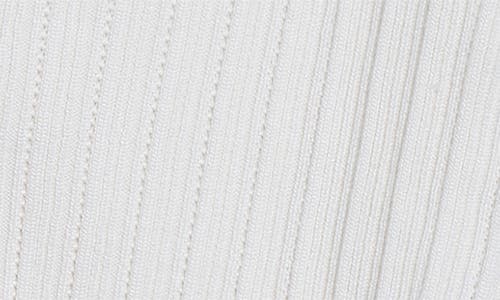 Thom Browne Pointelle & Rib Silk & Cotton Cardigan In White