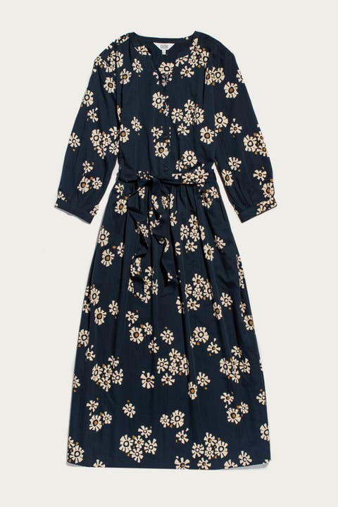 Fiona Self Belted Midi Dress